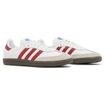 Adidas Samba OG White Scarlet sneakers — style IG1025 — photo 2 of 5 - Image 2