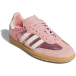Adidas Samba Sequin Wonder Mauve Pink (GS) — angled three-quarter front - Image 3