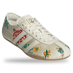 Adidas Tokyo Cream White Floral Embroidery (Women's) sneakers — style JQ1687 — photo 2 of 5 - Image 2
