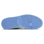 Air Jordan 1 Retro High White University Blue Black sneakers — style 555088-134 — photo 5 of 5 - Image 5