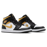 Air Jordan 1 Mid White Pollen Black - Supra Sneakers - Image 2