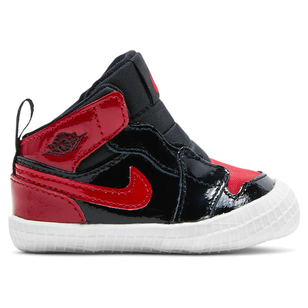 Air Jordan 1 Retro High Crib OG Patent Bred (Toddler Bootie) sneakers — style AT3745-063 — photo 1 of 5