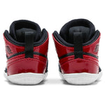 Air Jordan 1 Retro High Crib OG Patent Bred (Toddler Bootie) sneakers — style AT3745-063 — photo 4 of 5 - Image 4