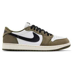 Air Jordan 1 Retro Low Medium Olive Summit White Sail Black