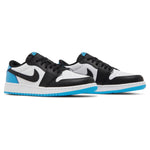 Air Jordan 1 Retro Low OG Black Dark Powder Blue (GS) sneakers — style CZ0858-104 — photo 2 of 5 - Image 2