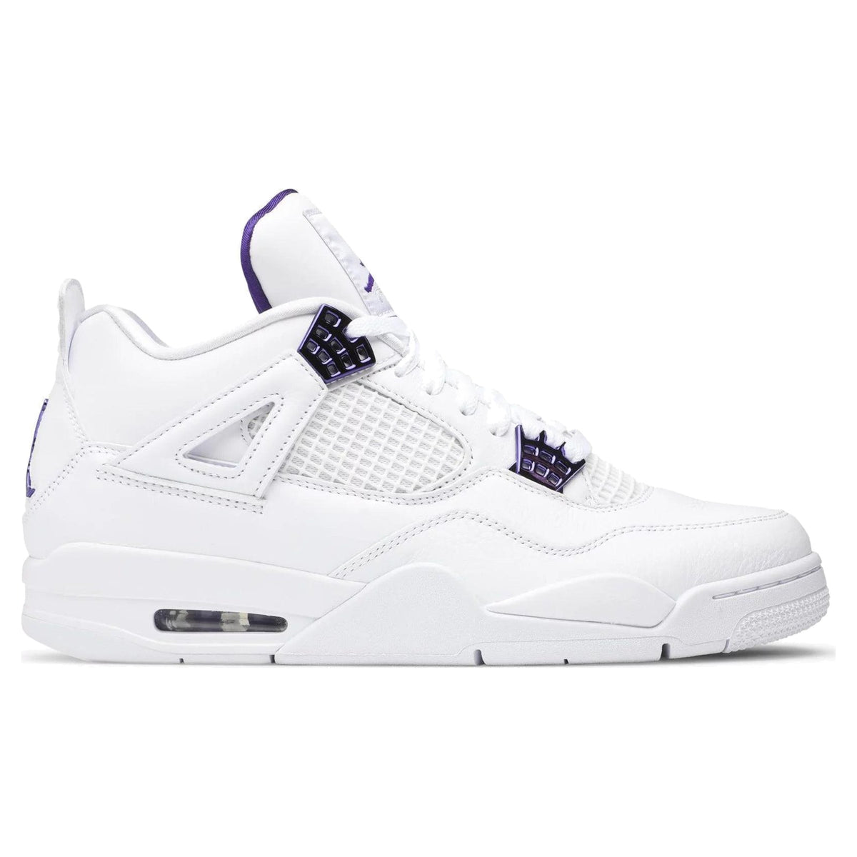 Air Jordan 4 Retro Metallic Purple sneakers — style CT8527-115 — photo 1 of 23