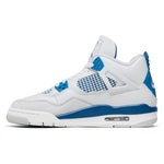 Air Jordan 4 Retro Military Blue (GS) sneakers — style HF4281-141 — photo 3 of 5 - Image 3