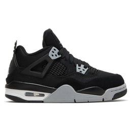 Air Jordan 4 Retro Black Canvas (GS)