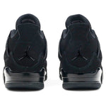 Air Jordan 4 Retro Black Cat (2025) (GS) sneakers — style IB4171-010 — photo 4 of 5 - Image 4