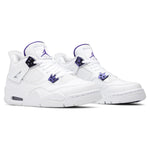 Air Jordan 4 Retro Metallic Purple (GS) sneakers — style 408452-115 — photo 2 of 5 - Image 2