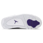 Air Jordan 4 Retro Metallic Purple (GS) sneakers — style 408452-115 — photo 5 of 5 - Image 5