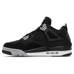 Air Jordan 4 Retro SE Black Canvas sneakers — style DH7138-006 — photo 3 of 5 - Image 3