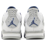 Air Jordan 4 Retro White Midnight Navy (GS) sneakers — style 408452-140 — photo 4 of 5 - Image 4