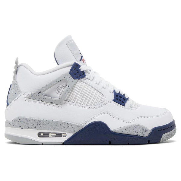 Air Jordan 4 Retro White Midnight Navy - Supra Sneakers