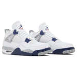 Air Jordan 4 Retro White Midnight Navy - Supra Sneakers - Image 2