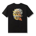 Anti Social Social Club Edge Of The World T-shirt Black - Supra Sneakers - Image 2
