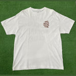 Anti Social Social Club Plaid Red Tee White, T-Shirt - Supra Sneakers - Image 3