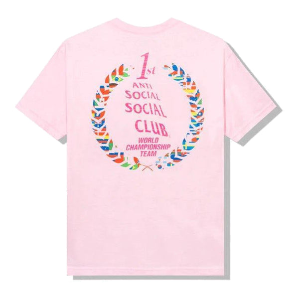Anti Social Social Club Suzuka T-shirt Pink - Supra Sneakers