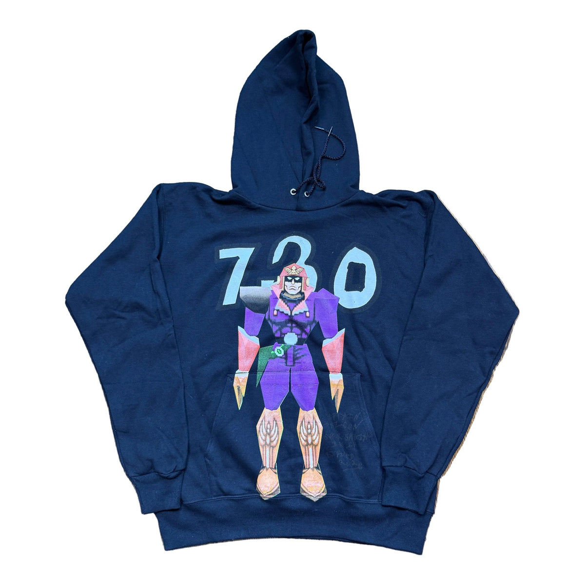 Asspizza Super Smash 64 Captain Falcon Fresh Blank Hoodie Black