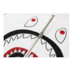 Bape Applique Shark Crewneck White - Supra Sneakers - Image 2
