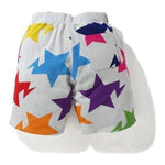 Bape Sta Pattern Wide Fit Sweat Shorts Multicolor - Supra Sneakers - Image 2