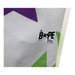 Bape Sta Pattern Wide Fit Sweat Shorts Multicolor - Supra Sneakers - Image 3