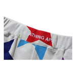 Bape Sta Pattern Wide Fit Sweat Shorts Multicolor - Supra Sneakers - Image 4