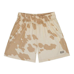 Bravest Studios Cow Print Shorts Brown / Tan