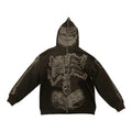 Cactus Jack x Fragment Skeleton Graffiti Full Zip Hoodie Redux (ComplexCon)