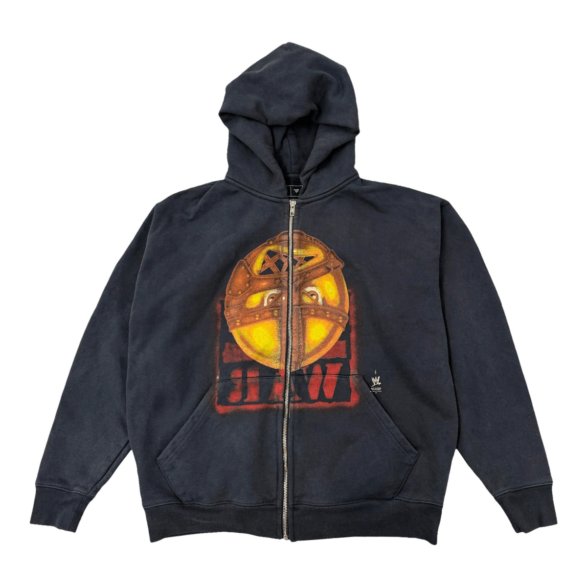 Cactus Jack x WWE Mankind Zip Hoodie Black (ComplexCon)