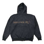 Cactus Jack x WWE Mankind Zip Hoodie Black (ComplexCon) - Image 2