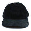 Chrome Hearts 5 Panel Suede Dagger Baseball Cap Black
