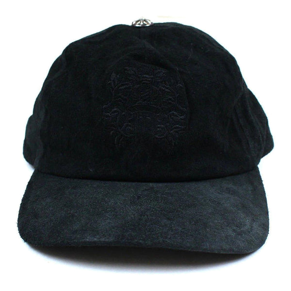 Chrome Hearts 5 Panel Suede Dagger Baseball Cap Black - Supra Sneakers