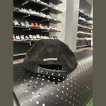 Chrome Hearts 5 Panel Suede Dagger Baseball Cap Black - Supra Sneakers - Image 4