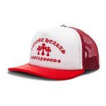 Chrome Hearts King Taco Cross Trucker Hat Red - Supra Sneakers - Image 2