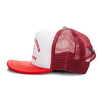 Chrome Hearts King Taco Cross Trucker Hat Red - Supra Sneakers - Image 3