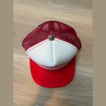 Chrome Hearts King Taco Cross Trucker Hat Red - Image 8