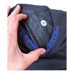 Chrome Hearts Neck Logo Pocket T-Shirt Black / Blue - Image 4