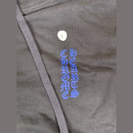 Chrome Hearts Script Thermal Zip Up Hoodie Black / Blue - Image 4