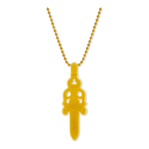 Chrome Hearts Silichrome Dagger Necklace Yellow - Supra Sneakers
