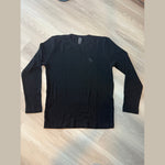 Chrome Hearts Wool Embroidered L/S Thermal Crewneck Black - Image 3