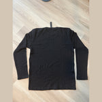 Chrome Hearts Wool Embroidered L/S Thermal Crewneck Black - Image 4