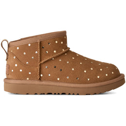 UGG Classic Ultra Mini Shiny Dots ブーツ Chestnut （キッズ）