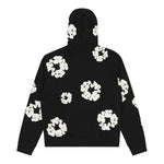 Denim Tears Cotton Wreath Zip Hoodie Black - Image 2