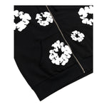 Denim Tears Cotton Wreath Zip Hoodie Black - Image 3