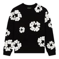 Denim Tears Long Sleeve Cotton Wreath Tee Black