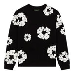 Denim Tears Long Sleeve Cotton Wreath Tee Black - Image 1