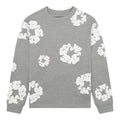 Denim Tears Long Sleeve Cotton Wreath Tee Grey