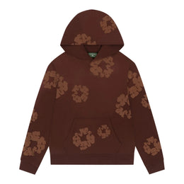 Denim Tears Mono Cotton Wreath Hoodie Brown