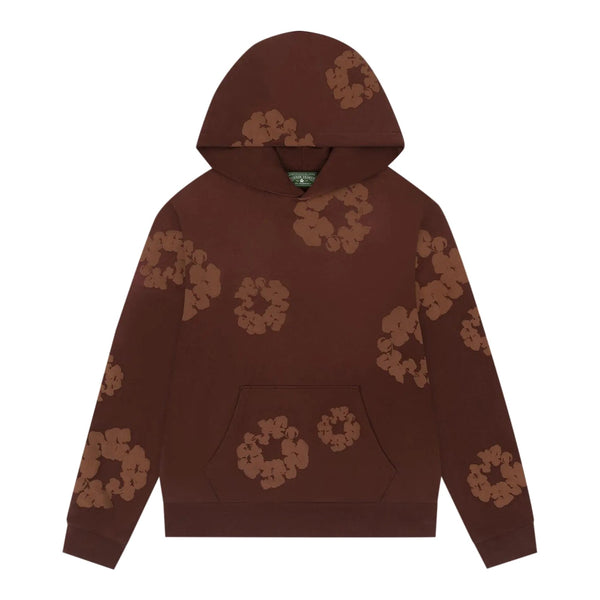 Denim Tears Mono Cotton Wreath Hoodie Brown